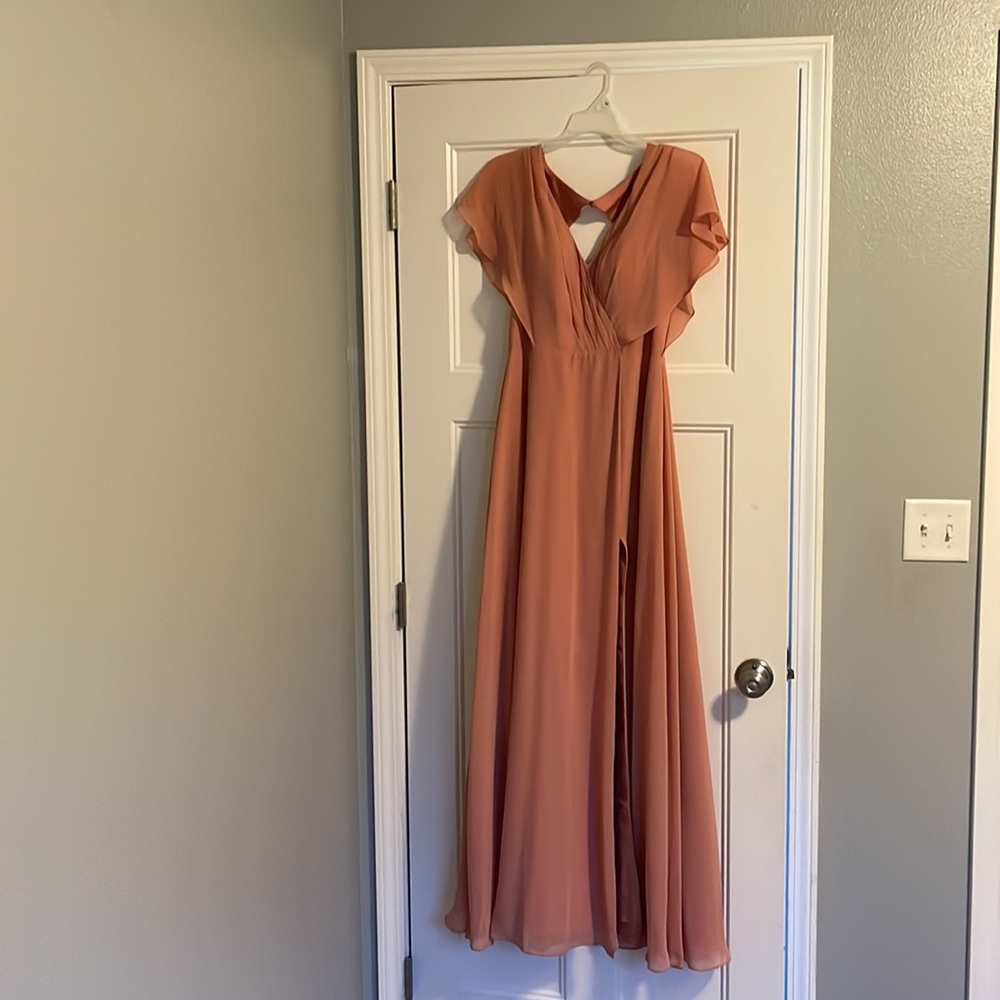 Misses size 6 tall bridesmaid dress